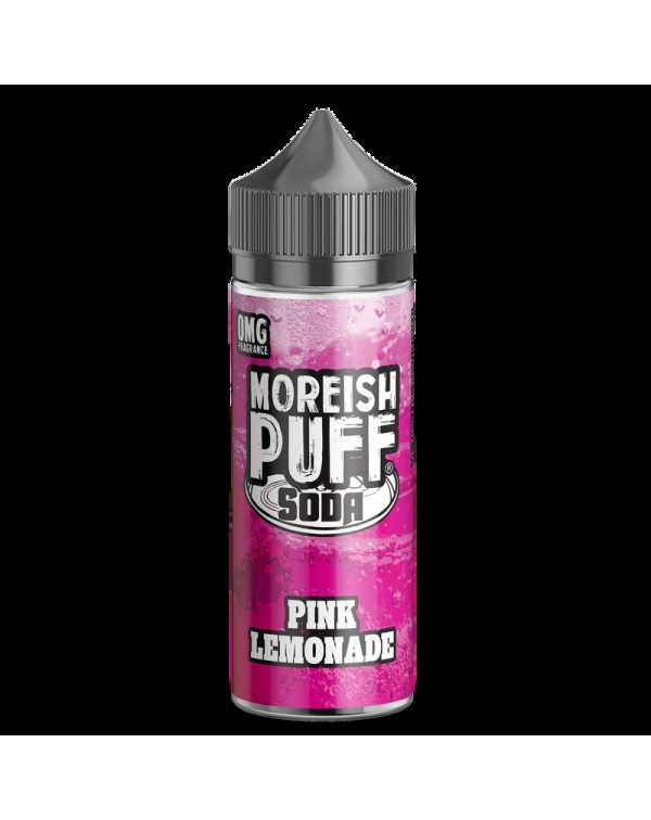 Moreish Puff Soda Pink Lemonade 0mg 100ml Short Fi...