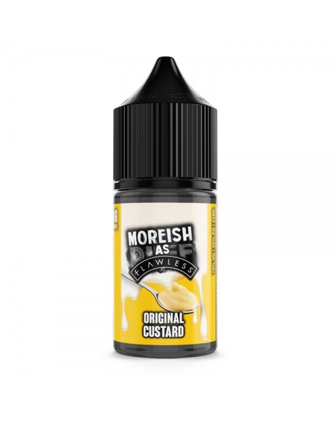 Moreish as Flawless Original Custard 0mg 25ml Short Fill E-Liquid