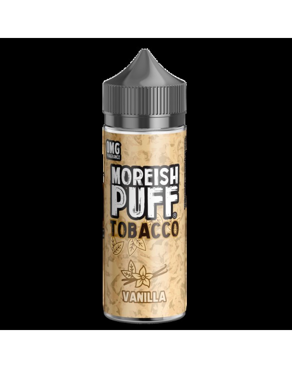 Moreish Puff Tobacco Vanilla 0mg 100ml Short Fill ...