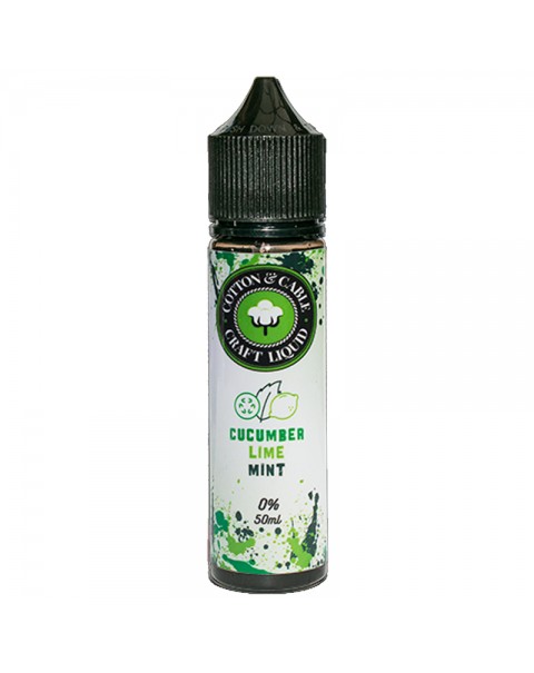 Cotton & Cable Fruits: Cucumber Lime Mint 50ml Short Fill