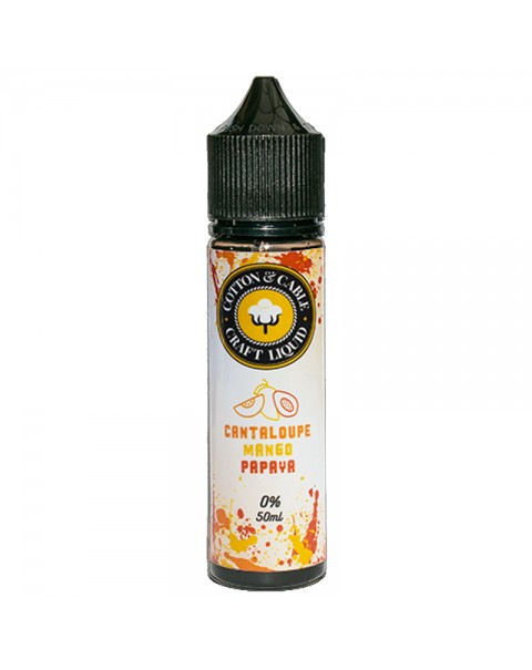 Cotton & Cable Fruits: Cantaloupe, Mango, Papaya 50ml Short Fill