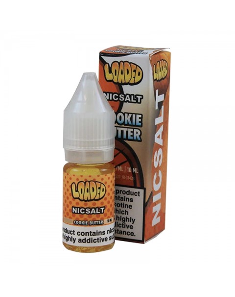 Loaded Nic Salt: Cookie Butter 10ml