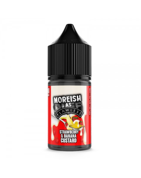 Moreish as Flawless Strawberry Banana 0mg 25ml Short Fill E-Liquid