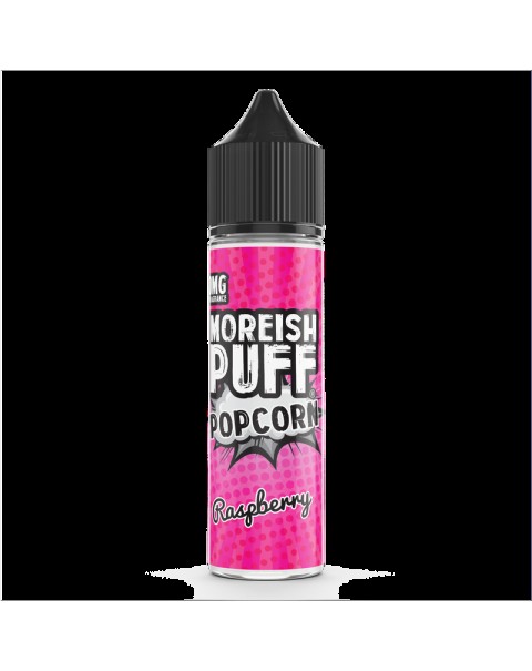 Moreish Puff Popcorn Raspberry 0mg 50ml Short Fill E-Liquid