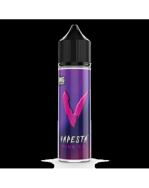 Vapesta Pinked 0mg 50ml Short Fill E-Liquid