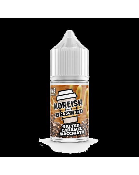 Moreish Puff Brewed Salted Caramel Macchiato 0mg 25ml Short Fill E-Liquid