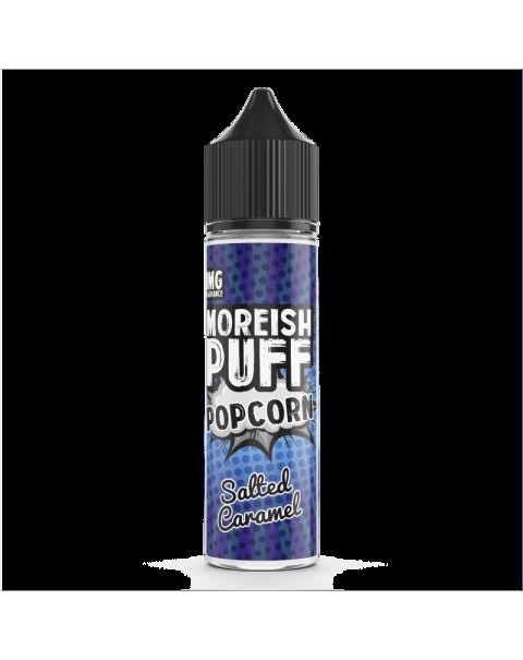 Moreish Puff Popcorn Salted Caramel 0mg 50ml Short Fill E-Liquid