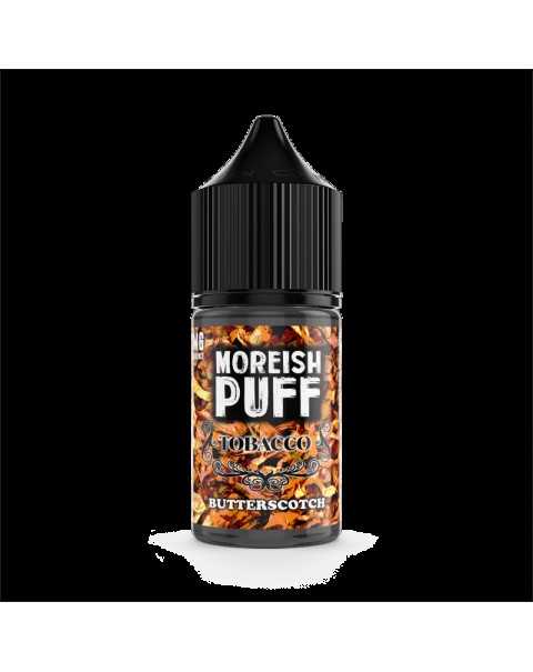 Moreish Puff Tobacco Butterscotch 0mg 25ml Short Fill E-Liquid