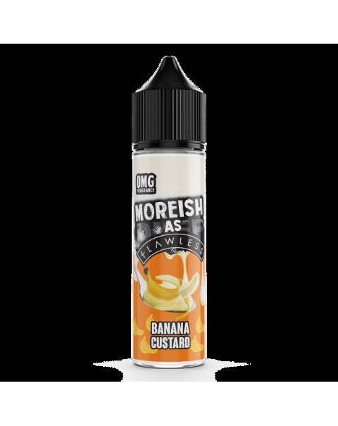 Moreish as Flawless Banana Custard 0mg 50ml Short Fill E-Liquid