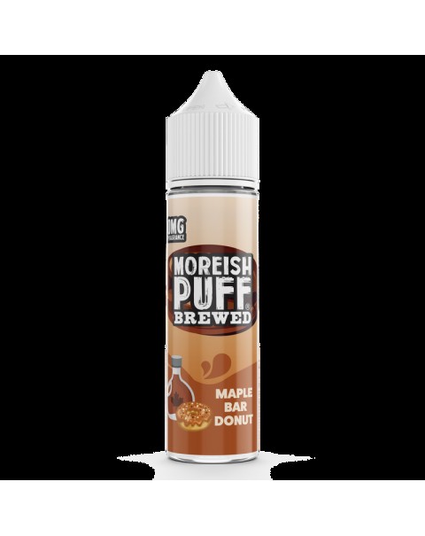 Moreish Puff Brewed Maple Bar Donut 0mg 50ml Short Fill E-Liquid