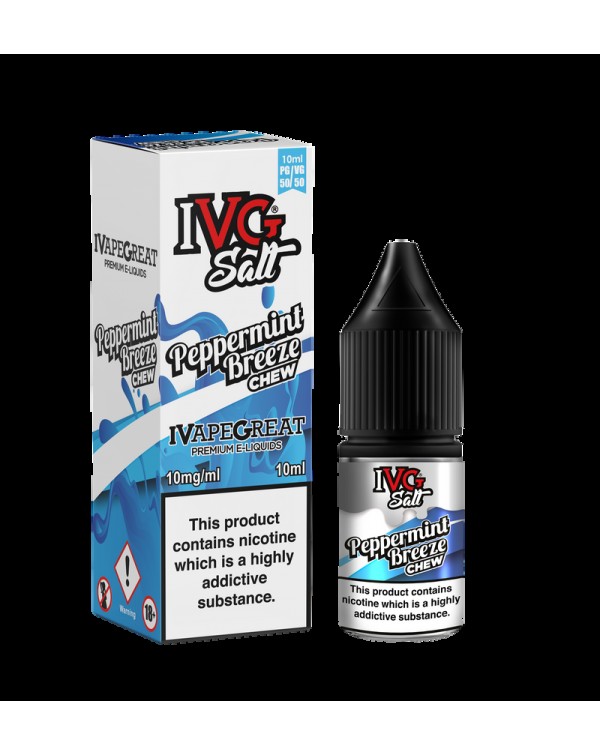 IVG Salt: Peppermint Breeze Chew 10ml