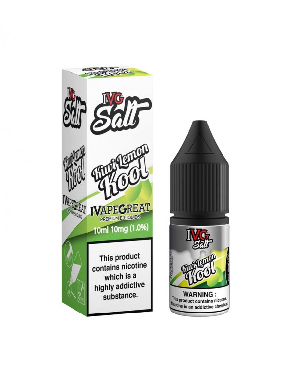 IVG Salt: Kiwi Lemon Kool E-liquid 10ml