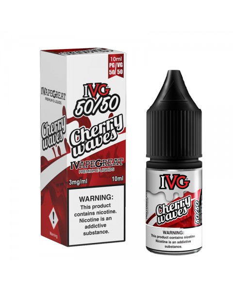 IVG 50:50: Cherry Wave E-Liquid 10ml