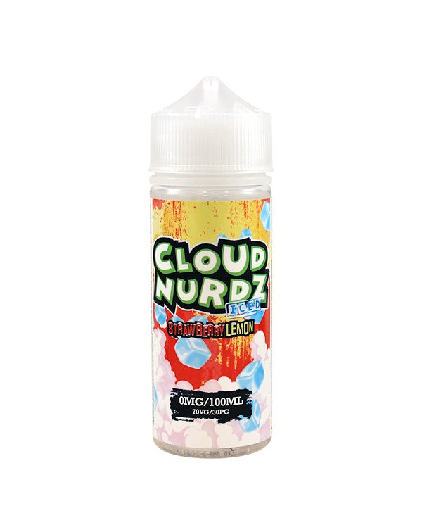 Cloud Nurdz Strawberry Lemon Iced 100ml Short Fill