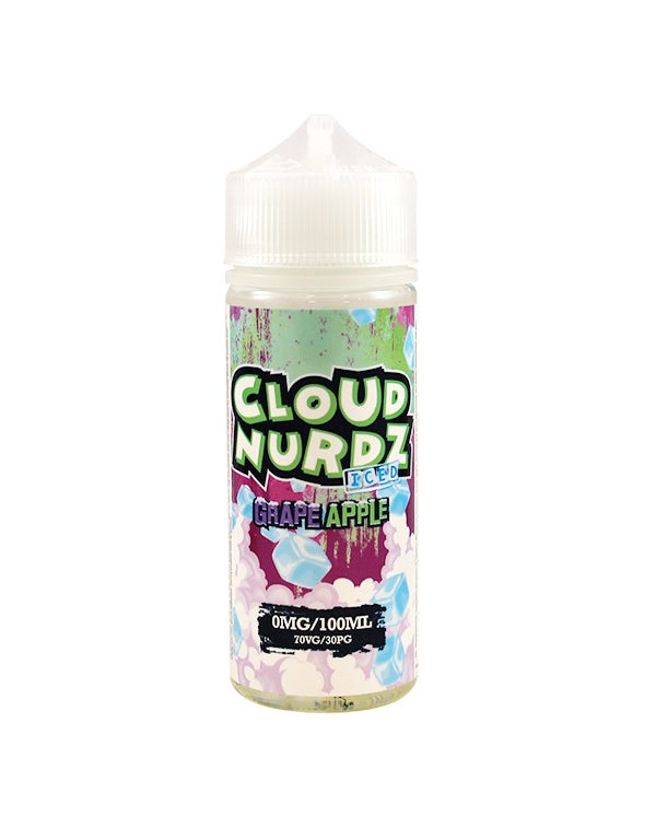 Cloud Nurdz Grape Apple Iced 100ml Short Fill