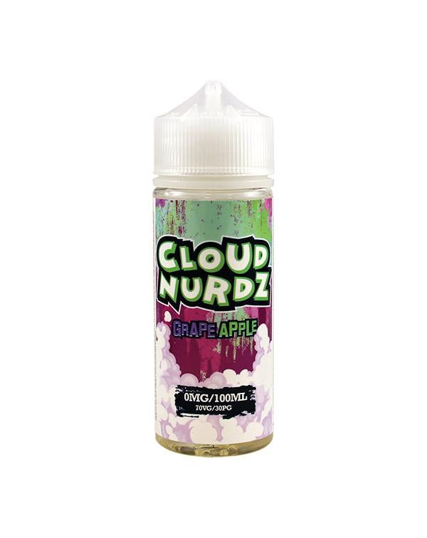 Cloud Nurdz Grape Apple 100ml Short Fill