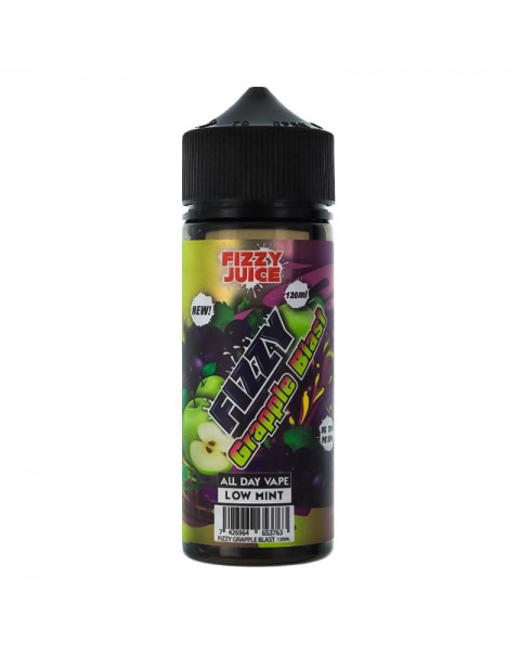 Fizzy Juice Fizzy Grapple Blast 100ml Short Fill