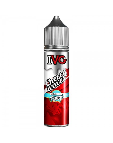 IVG Menthol: Cherry Waves 50ml Short Fill