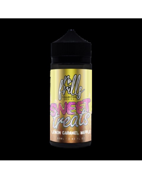 No Frills Sweet Treats: Lemon Caramel Waffle 80ml Short Fill