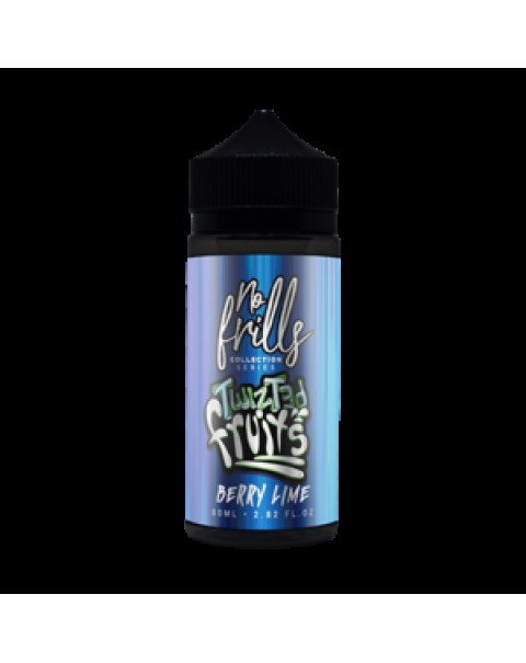 No Frills Twizted Fruits: Berry Lime 80ml Short Fill