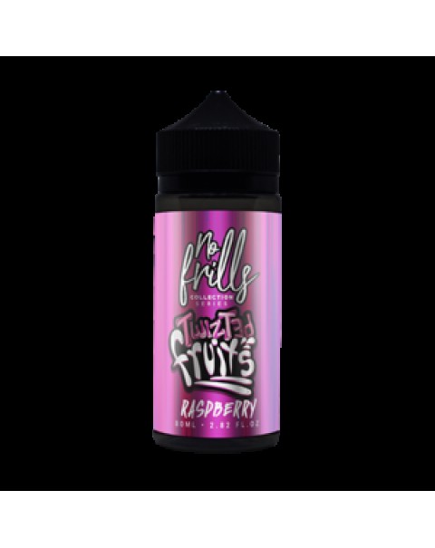 No Frills Twizted Fruits: Raspberry 80ml Short Fill