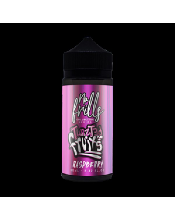 No Frills Twizted Fruits: Raspberry 80ml Short Fil...