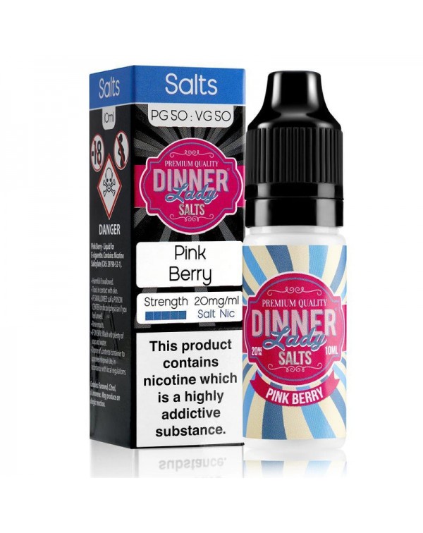 Dinner Lady Pink Berry Nic Salt 10ml