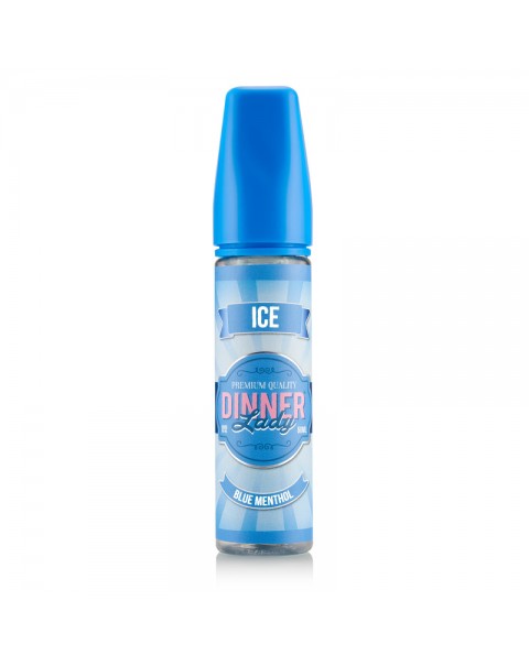 Dinner Lady Blue Menthol E-liquid 50ml Short Fill