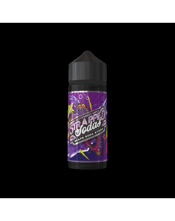 Strapped Sodas: Grape Soda Storm E-Liquid 100ml Sh...