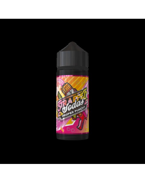 Strapped Sodas: Proper Punchy E-Liquid 100ml Short Fill