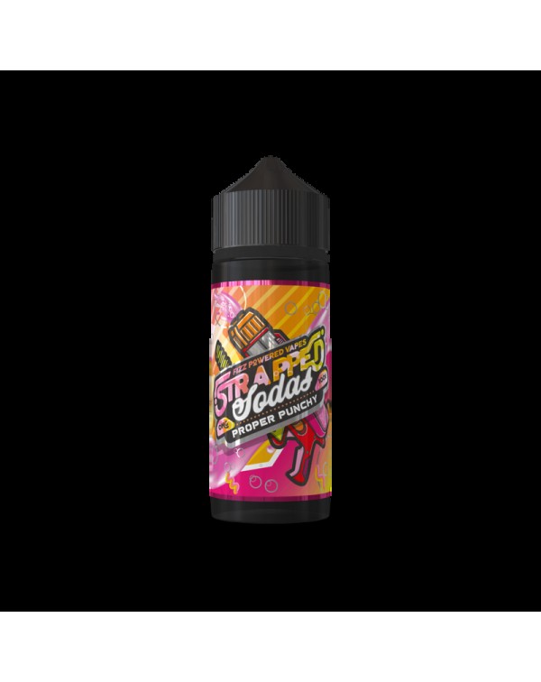 Strapped Sodas: Proper Punchy E-Liquid 100ml Short...