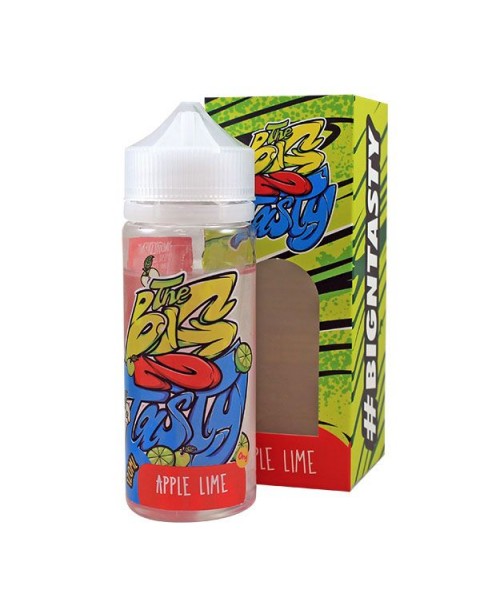 Mr Vapour The Big N': Tasty Apple Lime 100ml Short Fill