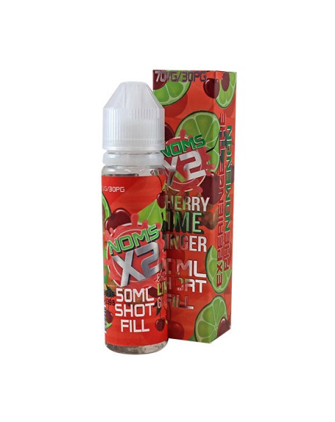 Experience The Phenomenon Noms X2: Cherry Lime Ginger E-Liquid 50ml Short Fill