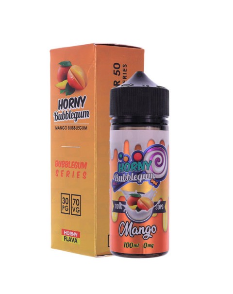 Horny Flava Mango Bubblegum E-Liquid 100ml Short Fill