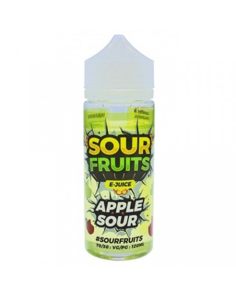 Sour Fruits Apple Sour E-Liquid 100ml Short Fill