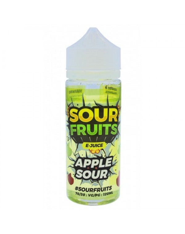 Sour Fruits Apple Sour E-Liquid 100ml Short Fill