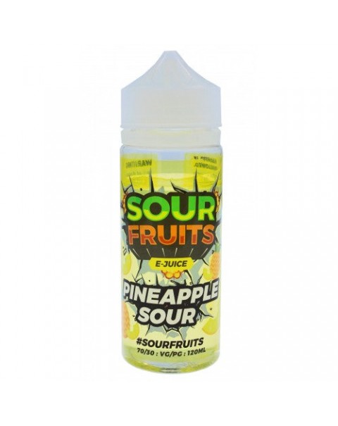 Sour Fruits Pineapple Sour E-Liquid 100ml Short Fill