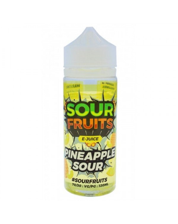 Sour Fruits Pineapple Sour E-Liquid 100ml Short Fi...