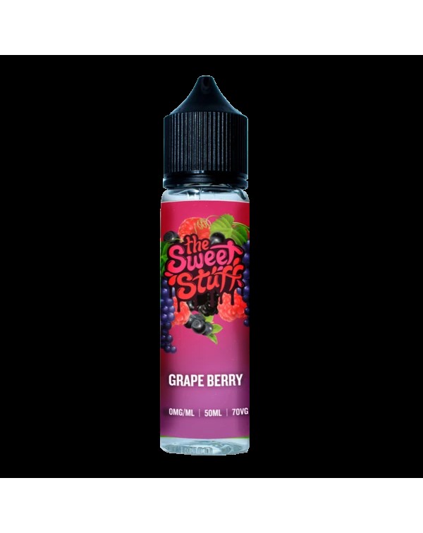 The Sweet Stuff Grape Berry 50ml Short Fill