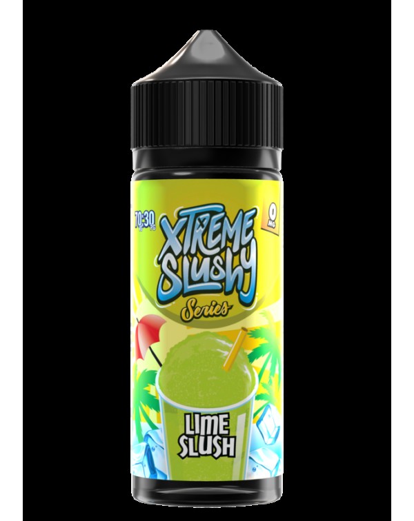 Xtreme Juice Slushy Series: Lime Slush 100ml Short...