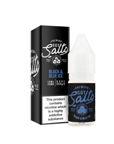 Got Salts Black & Blue Ice Nic Salt 10ml