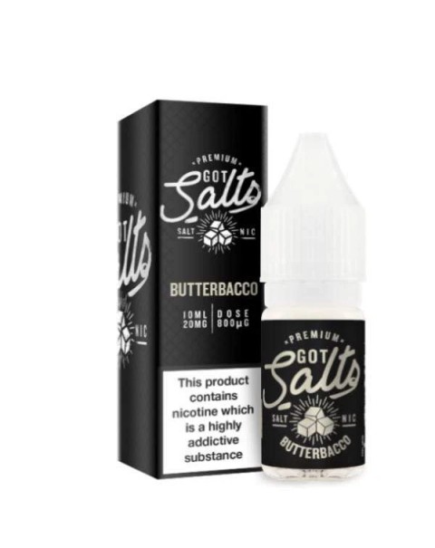 Got Salts Butterbacco Nic Salt 10ml