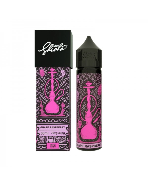 Nasty Juice Nasty Shisha: Grape Raspberry 50ml Sho...