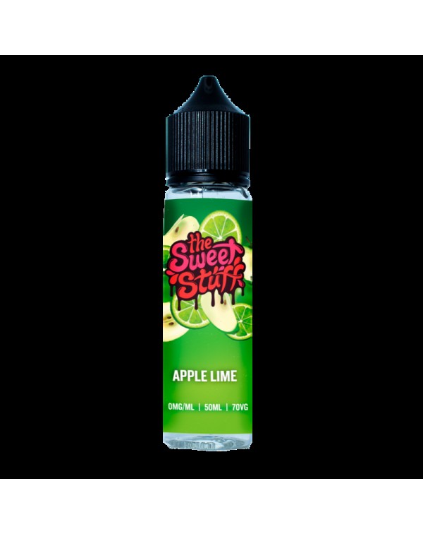 The Sweet Stuff Apple Lime 50ml Short Fill