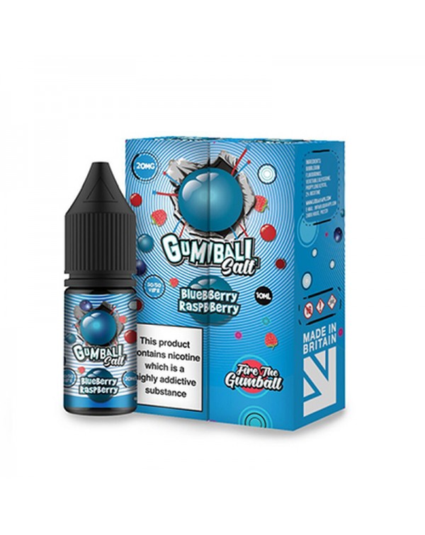 Liquavape Slushie Gumball Salts: Blueberry Raspber...