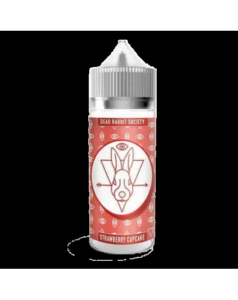 Dead Rabbit Society Strawberry Cupcake E-Liquid 100ml Short Fill