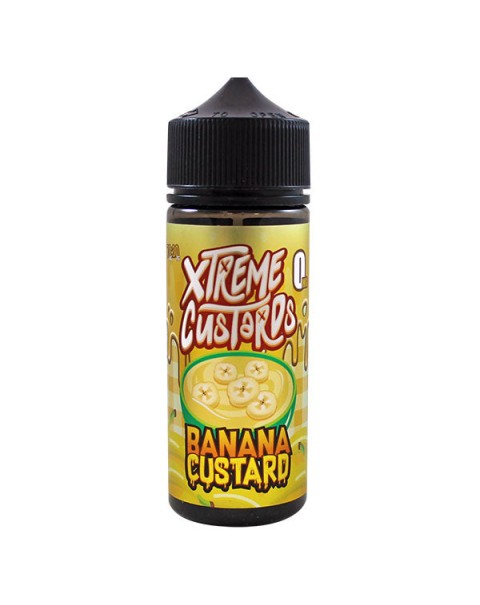 Xtreme Juice Banana Custard E-Liquid 100ml Short Fill