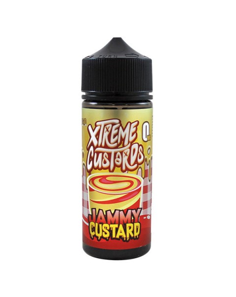 Xtreme Juice Jammy Custard E-Liquid 100ml Short Fill