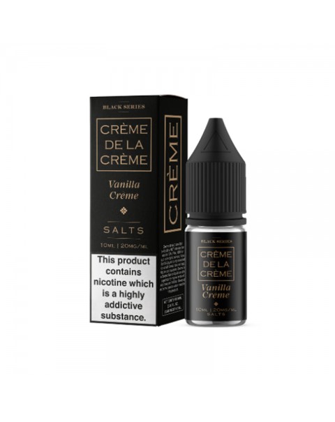 Marina Vape Creme De La Creme: Vanilla Creme Nic Salt 10ml 20mg