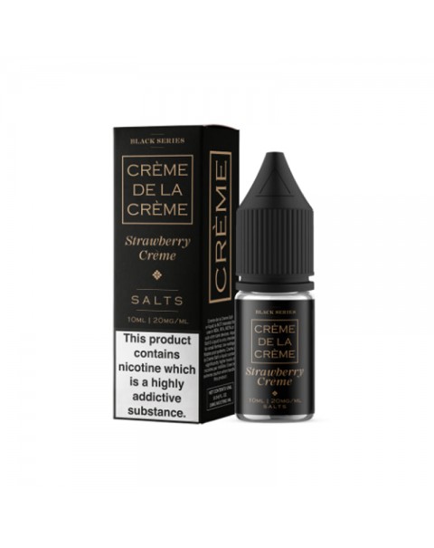 Marina Vape Creme De La Creme: Strawberry Creme Nic Salt 10ml 20mg